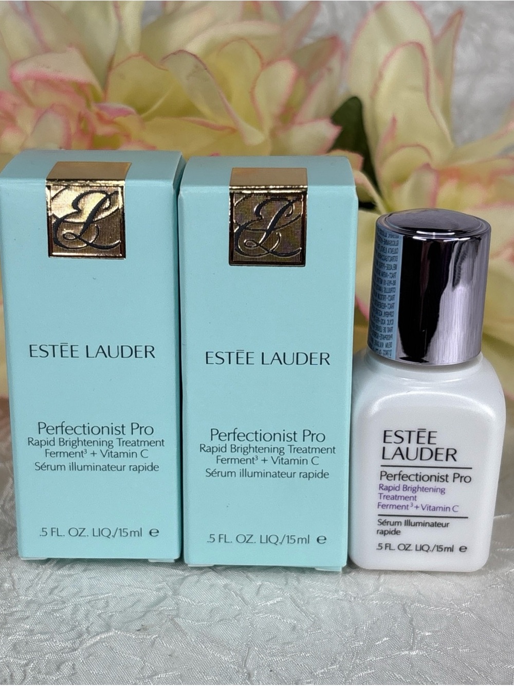 2x Estee Lauder Perfectionist Pro Rapid Brightening Treatment .5ozEa = 1oz Total